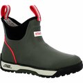 Xtratuf Women's Ice Fleece Lined Ankle Deck Boot, GREEN, M, Size 8 AIWR300